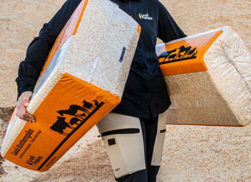 Kutterspån från Laxå Pellets