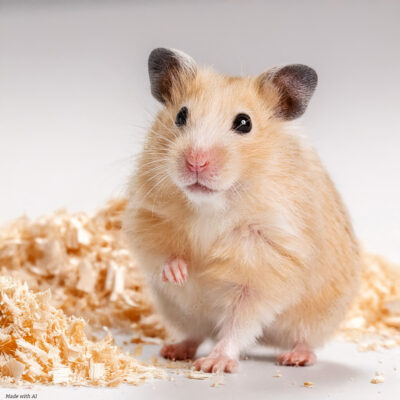 Tryggt och mjukt strömaterial för smådjur